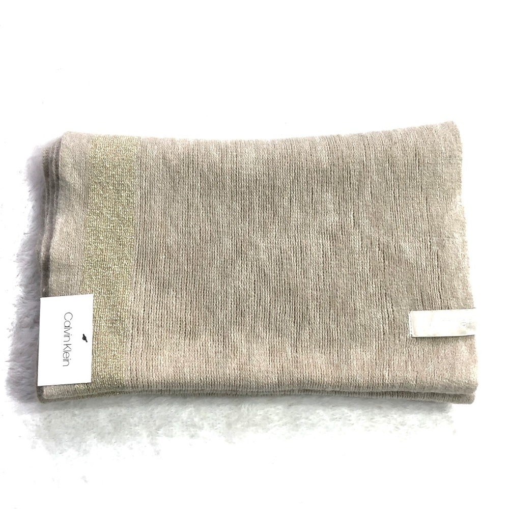 Calvin Klein Gold Accent Infinity Scarf